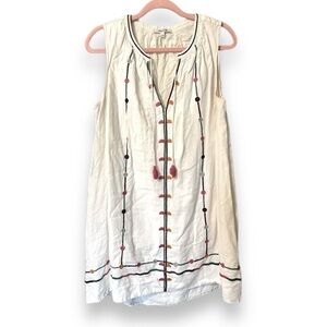 Madewell Embroidered Tunic Dress